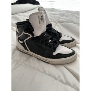 Supra Dual-Tone High-Top Sneakers